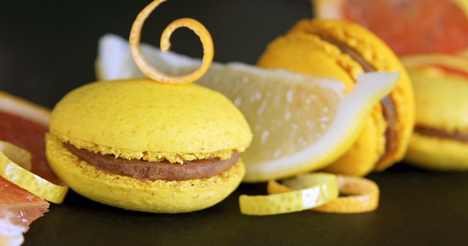 Macarons à la vanille