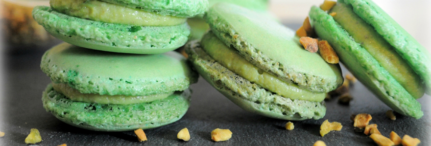 Macarons à la pistache